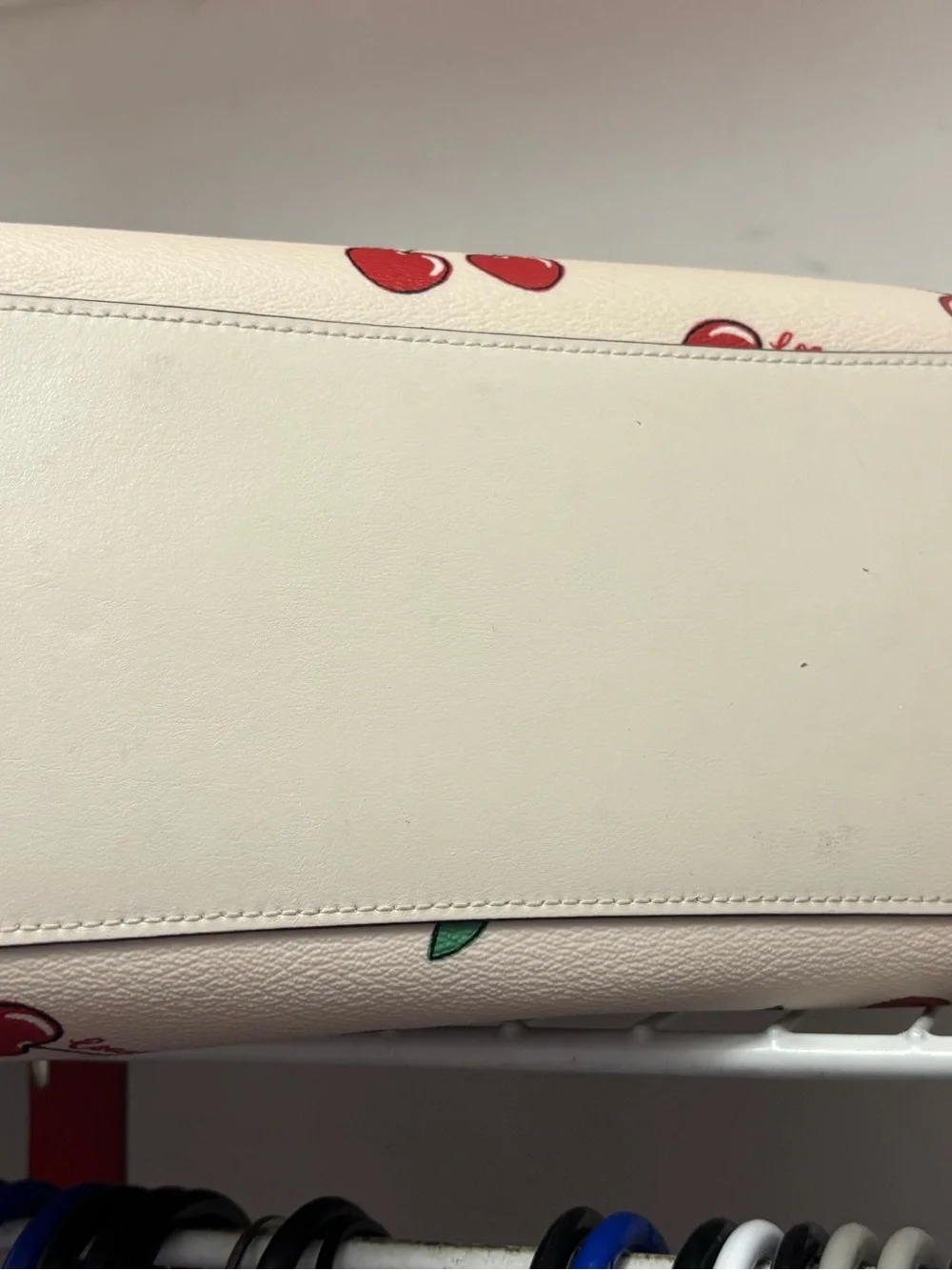 Authentic Coach Mollie LARGE Tote- Blush Pink Cherry Print